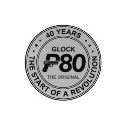 Glock® P80 40 Years Aniversary Αυτοκόλλητο