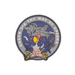 Check Six The Way Of Greeks - Σήμα PVC