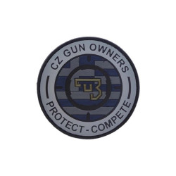 CZ Gun Owners Ελληνική Σημαία - PVC Patch