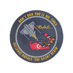 Don’t Run You’ll Die Tired – Hellenic Rafale “The Silent Death” - Σήμα PVC