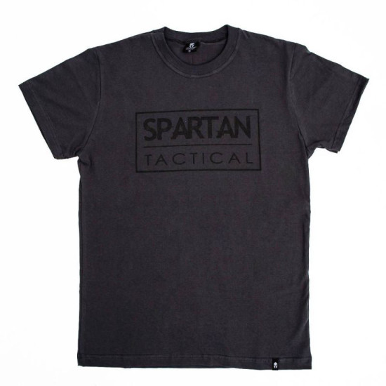 Spartan Tactical® Frame Logo T-Shirt - Ανθρακί