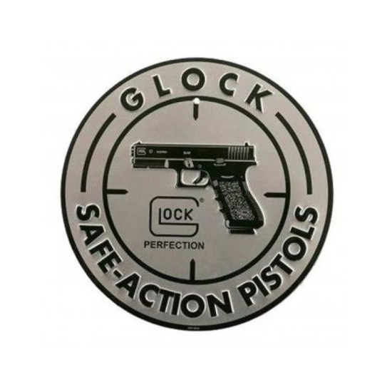 GLOCK® Αλουμινένια Ασπίδα "Safe-Action" 30εκ Ø  