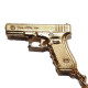 Glock® Συλλεκτικό Μεταλλικό Μπρελόκ G17 Gen4 - Επίχρυσο