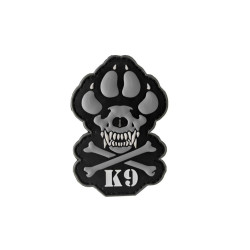 K-9 Paw - Σήμα PVC 3D