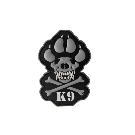 K-9 Paw - Σήμα PVC 3D