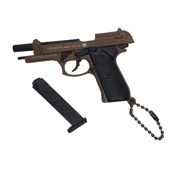 Beretta M92 - A1 Black Full Metal - Μπρελόκ