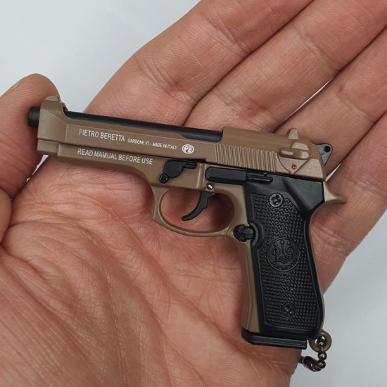 Beretta M92 - A1 Black Full Metal - Μπρελόκ