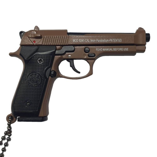 Beretta M92 - A1 Black Full Metal - Μπρελόκ
