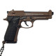 Beretta M92 - A1 Black Full Metal - Μπρελόκ