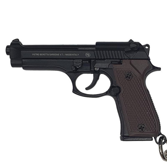 Beretta M92 - A1 Black Full Metal (Mini)- Μπρελόκ