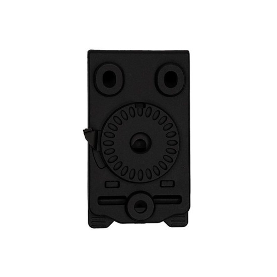 Οπλοθήκη BLUETAC® OWB Polymer Holster Glock 17/19 - Δεξιά + Αξεσουάρ (Βάση Ζώνης + Βάση Drop Offset)