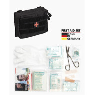Mil-Tec®  Molle Τσαντάκι Πρώτων Βοηθειών - 25τμχ (Μικρό) - Μαύρο