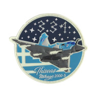 Mirage 2000-5 Thiseas 331 - Σήμα PVC (Φωσφορίζον)