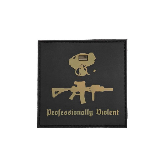 Professionally Violent - Σήμα PVC