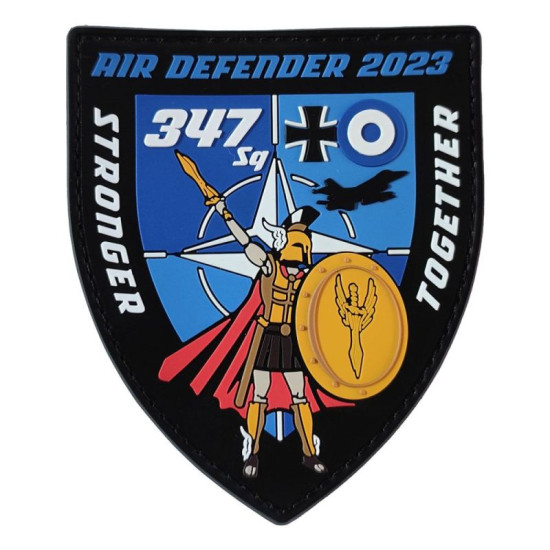 Air Defender 2023 347 SQ NATO Strong Together - Σήμα PVC