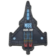 M88 ENGINE SHOP - Rafale Silhouette - Μαύρο - Σήμα PVC 3D