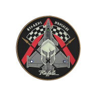 Rafale ΦΥΛΑΚΗΣ ΜΝΗΣΑΣΘΕ Spartan Helmet - Σήμα PVC (Φωσφορίζον)