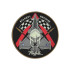 Rafale ΦΥΛΑΚΗΣ ΜΝΗΣΑΣΘΕ Spartan Helmet - Σήμα PVC (Φωσφορίζον)