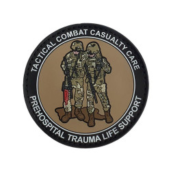 TCCC - Prehospital Trauma Life Support - Σήμα PVC