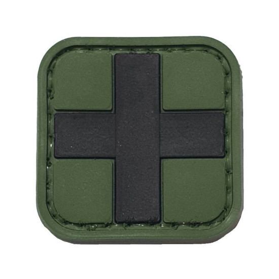 Medic Cross (3x3) - Σήμα PVC