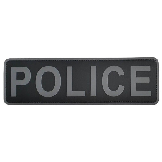 POLICE - Σήμα Πλάτης PVC (25.5 x 7.5 εκ)