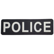 POLICE - Σήμα Πλάτης PVC (25.5 x 7.5 εκ)