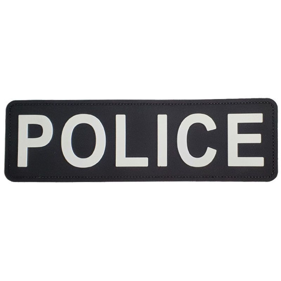 POLICE - Σήμα Πλάτης PVC (25.5 x 7.5 εκ)
