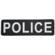 POLICE - Σήμα Πλάτης PVC (25.5 x 7.5 εκ)