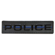 Police Μπλε Γραμμή - Σήμα PVC (11 x 2.8 εκ)