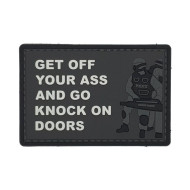 Breacher - Get Off Your Ass & Go Knock On Doors - Σήμα PVC