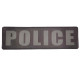 POLICE - Σήμα Πλάτης PVC (27 x 8 εκ)