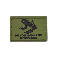 So You Wanna Be A Frogman  - Σήμα PVC